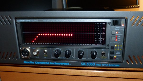(Image: Front panel of Audio Control Industrial SA-3050A)