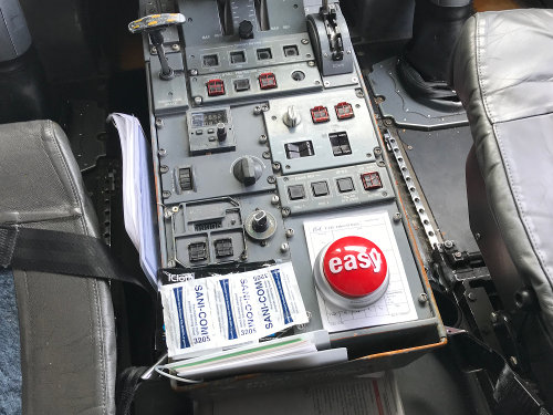 (Image: Button hit regularly after flying an approach to minimums)