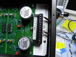 (Image: Closeup of the IsoMax input wiring)