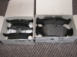 (Image: Brake pads in boxes)
