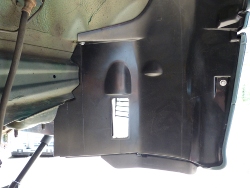 (Image: Front right fender liner installed view to front)