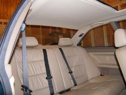 (Image: Shot of rear portion of headliner with pillars installed)