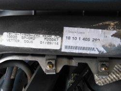 (Image: Closeup of part labels on M3 exhaust)