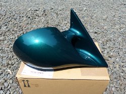 (Image: Freshly painted M3 mirror, ready for installation)
