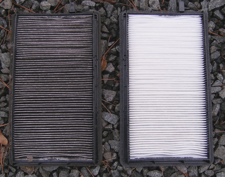 (Image: Microfilter Before and After Shot)