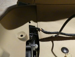 (Image: Closeup of broken wire insulation)