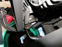 (Image: Shot of pump with hoses disconnected)