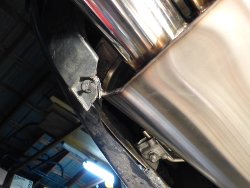 (Image: Stromung fitment problem with rear bumper cover and diffuser)