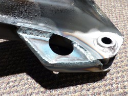 (Image: Top right side of subframe welded)