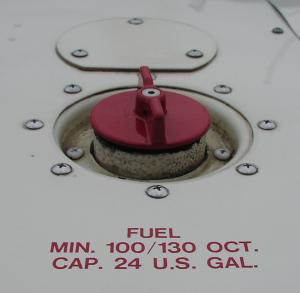 (Image: Closeup of new, reoriented fuel cap)