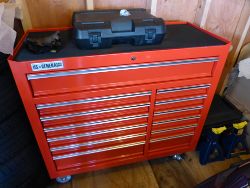(Image: Overview shot of Harbor Freight 13 Drawer tool cabinet)