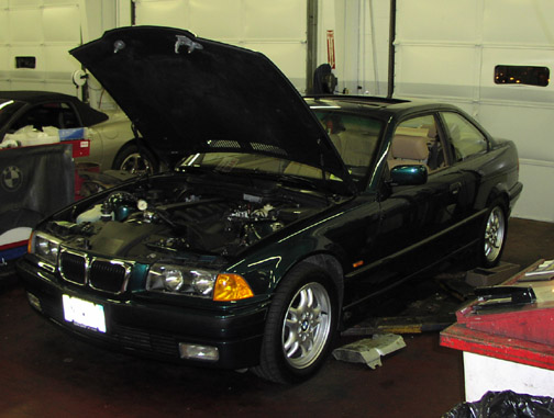 (Image: BMW in the shop)