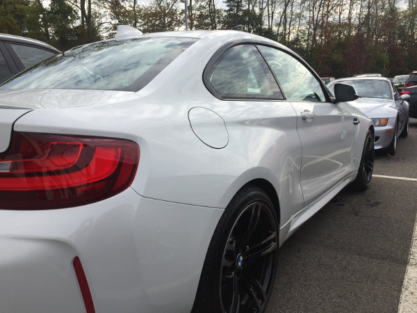 (Image: Perspective on the new BMW M2)