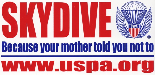 (Image: Skydive: Because your mother told you not to)