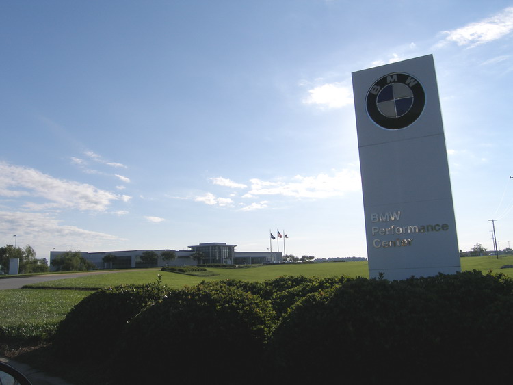 (Image: Entrance to BMW Performance Center