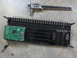(Image: Rear of PCB showing Raspberry PI installed)