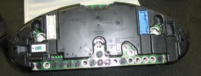 (Image: Rear of instrument cluster)