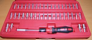 (Image: 41 Piece micro torx and screwdriver set from Sunex Tools)