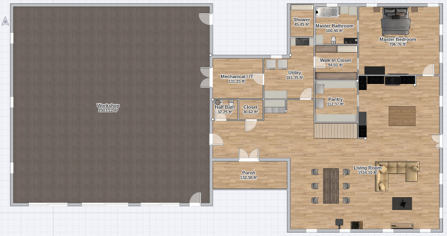 (Image: Version 9 of barndo first floor plan)