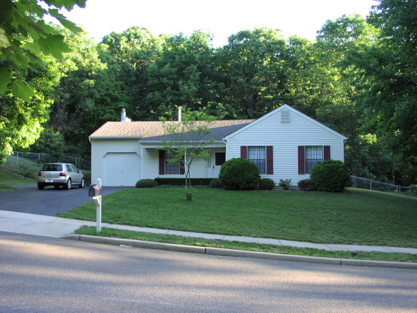 Picture of my first house on Monroe Lane