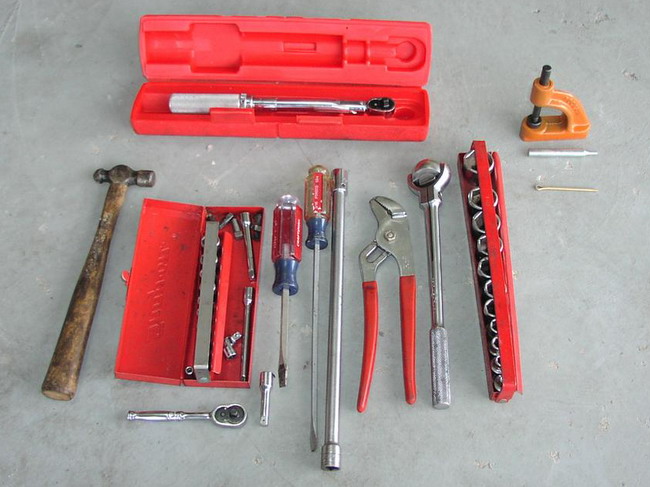(Image: Assortment of tools)