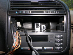 (Image: Closeup of radio tray)