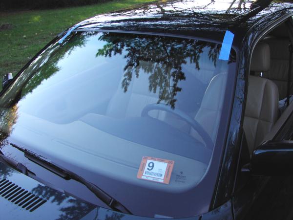 (Image: Completed windshield)