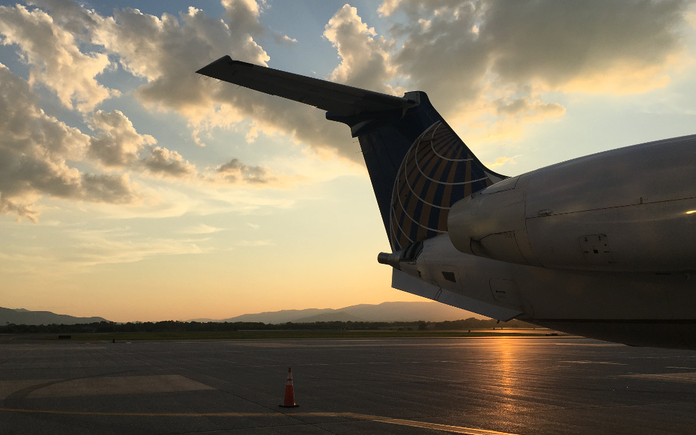 (Image: Embraer 145 in the flight levels)