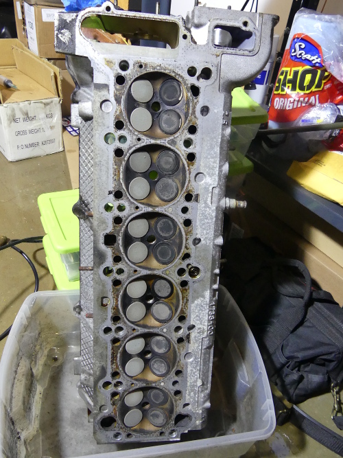 (Image: Underside of original head removed)