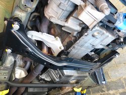 (Image: Front subframe installed)