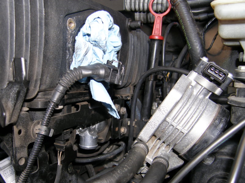 (Image: E36 Idle Control Valve Installed)