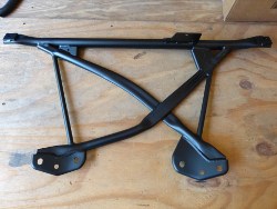 (Image: X brace freshly powdercoated)