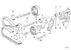 (Image: Diagram of belt main belt routing)