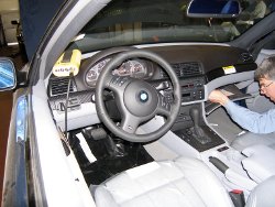 (Image: E36 2014 paint showing left rear quarter panel perspective)