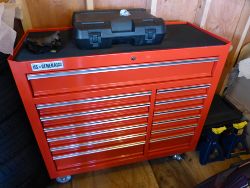 (Image: Overview shot of Harbor Freight 13 Drawer tool cabinet)