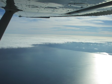 (Image: Interesting cloud formation over Long Island Sound)