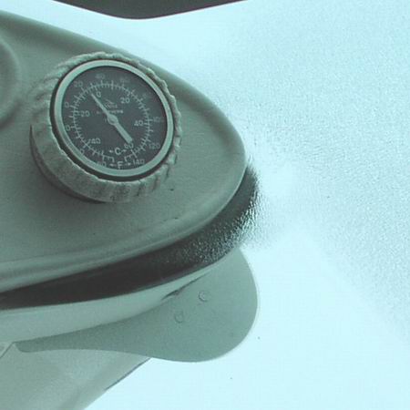 (Image: Closeup of Outside Air Temperature Gauge)