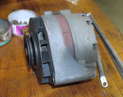 (Image: Closeup of alternator)