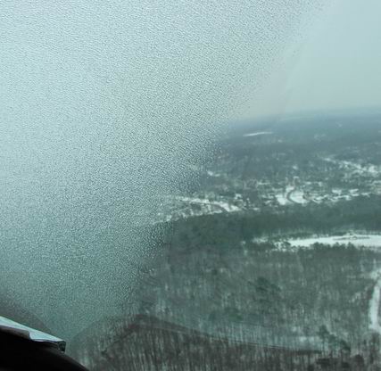 (Image: Ice on the windshield)