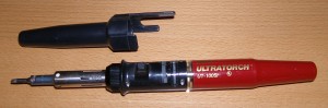 (Image: Master Appliance UT100si Butane Powered Soldering Iron)