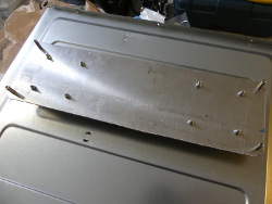 (Image: SSR heatsink panel bottom with fasteners)