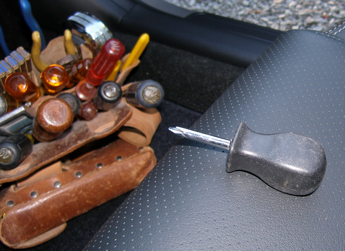 (Image: closeup of stubby screwdriver)