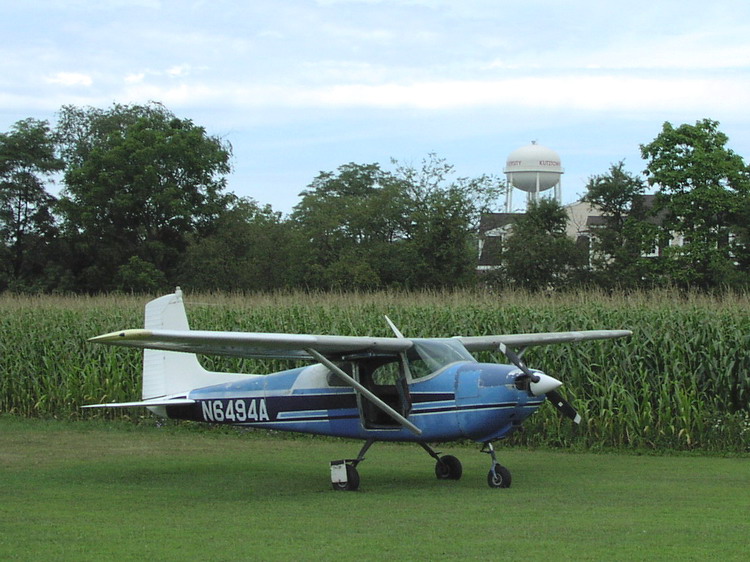 (Image: N6494A in a corn field)