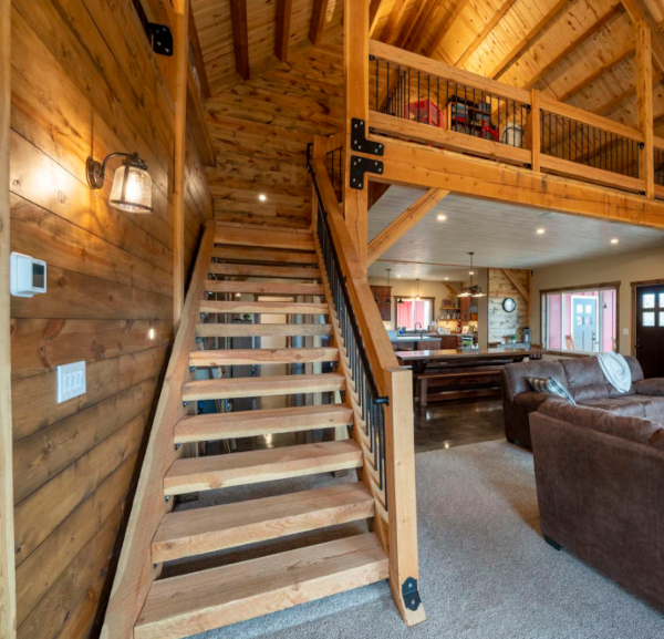 Legacy Lodge Stair Example
